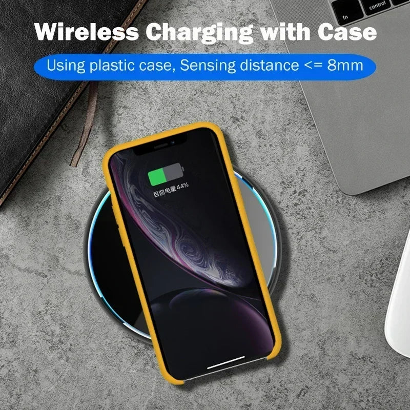 15W Fast Wireless Charger for Motorola Razr 40 50 Ultra/Edge 40 50 Pro/Moto X40 X50 Ultra Wireless Charging Pad LED Light