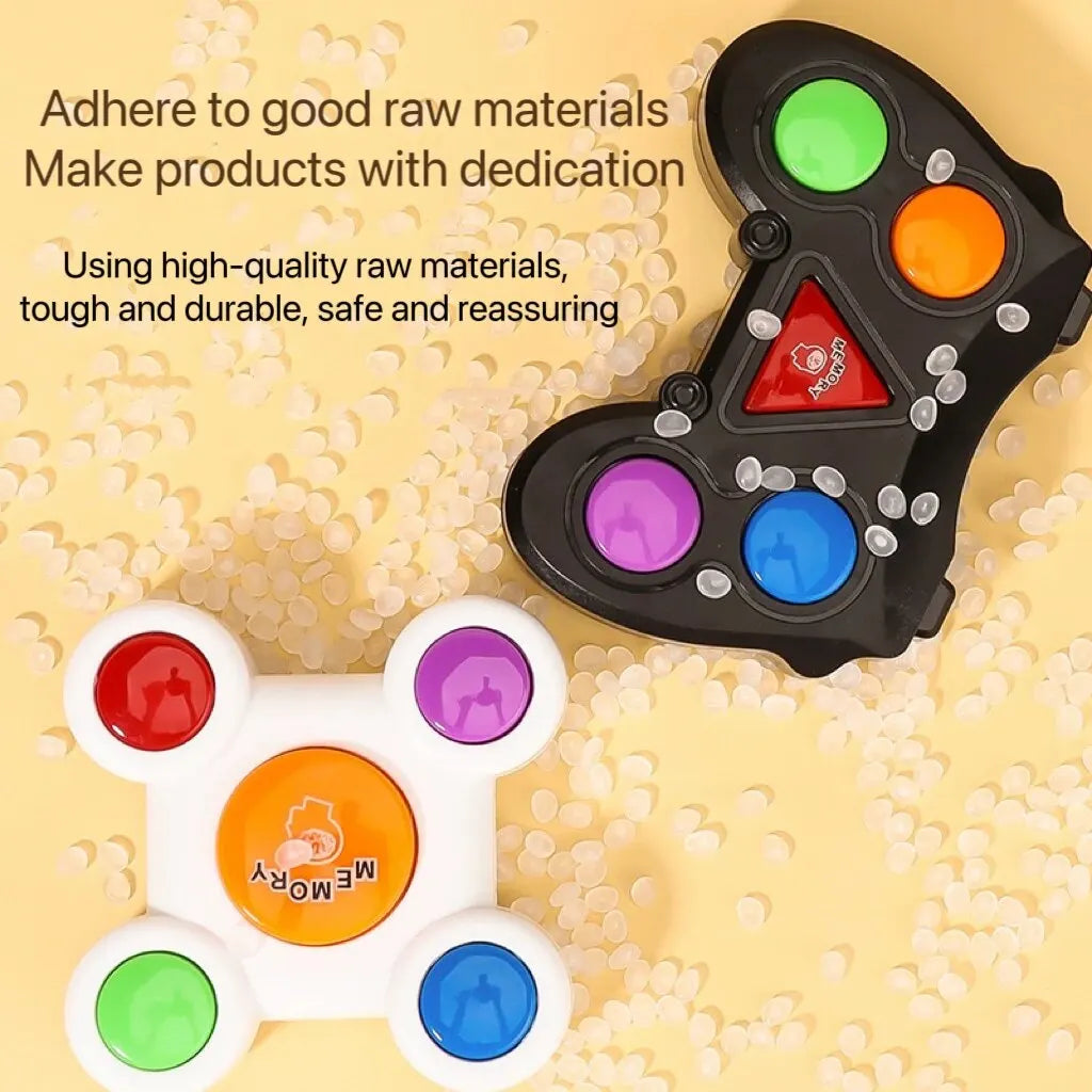 1 Pcs Memory Training Game Machine Development Brainstorming Creative Toys Interactive Clearance Button Toys