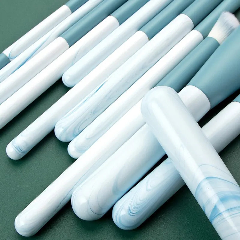 12Pcs Soft Makeup Brushes Set for Cosmetic Beauty Foundation Blush Powder Eyeshadow Concealer Blending Make Up Brush